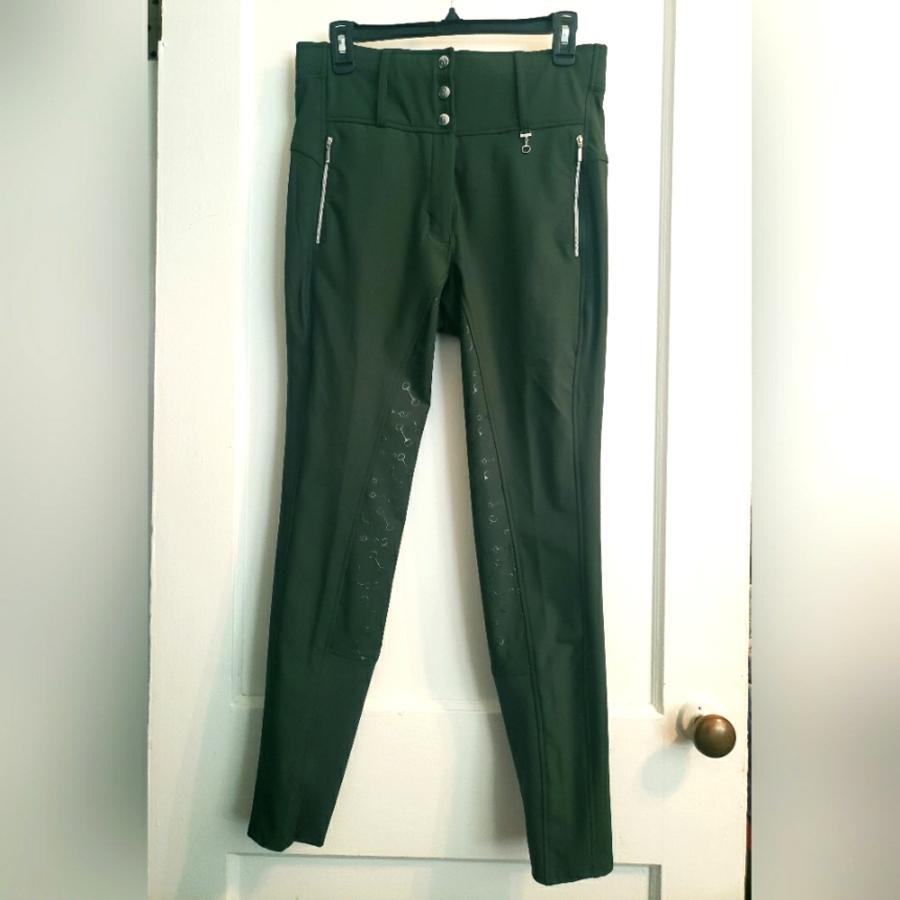 NWOT Horze Andrea Full Seat Silicone Breeches Size 28
